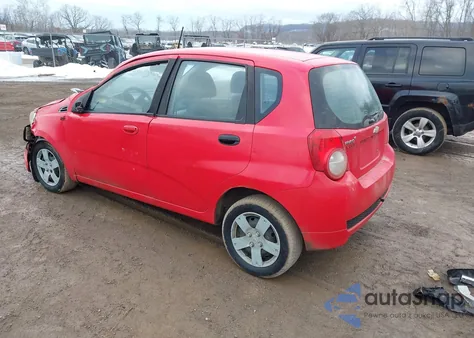 2009 Chevrolet Aveo Ls from USA, damaged, VIN KL1TD66E99B348296